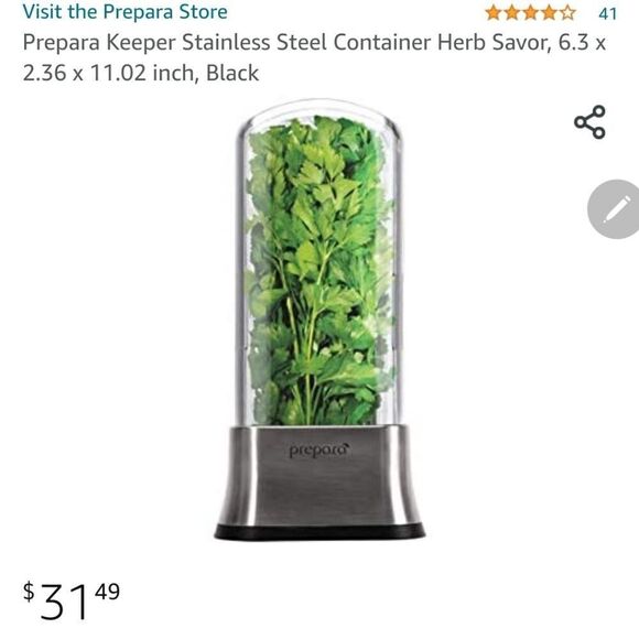 Herb trimming & storage set - Picture 4 of 5